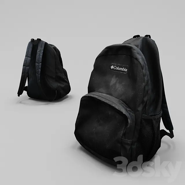 backpack 3DS Max Model