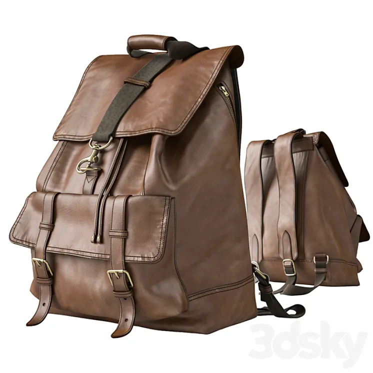 Backpack Coach 3DS Max