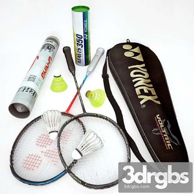 Badminton set 3dsmax Download