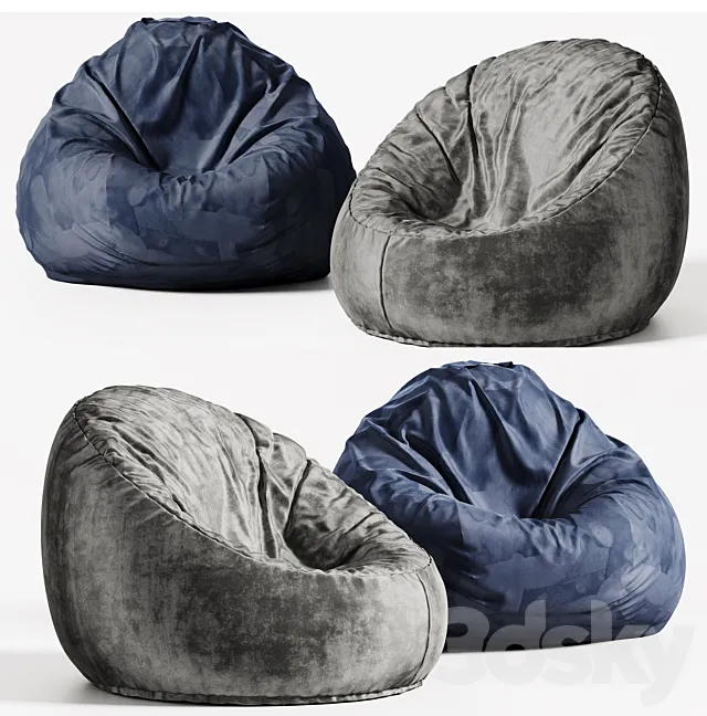 bag chair 3DS Max Model