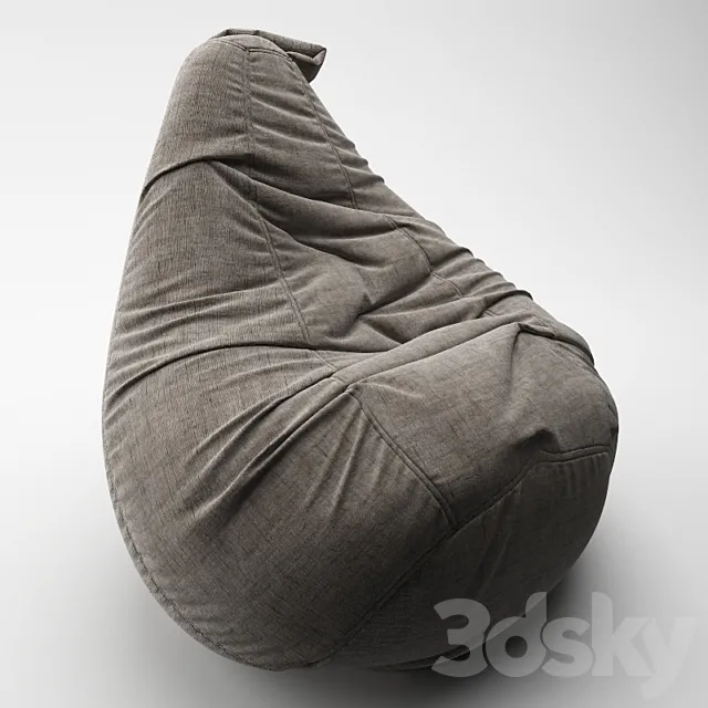 bag chair 3DSMax File