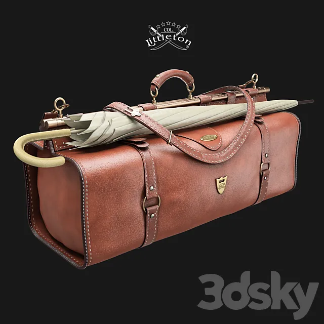 Bag colonel littleton 3ds Max