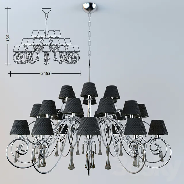 BAGA 1180 3ds Max