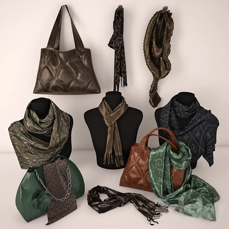 Bags and Wraps 3DS Max