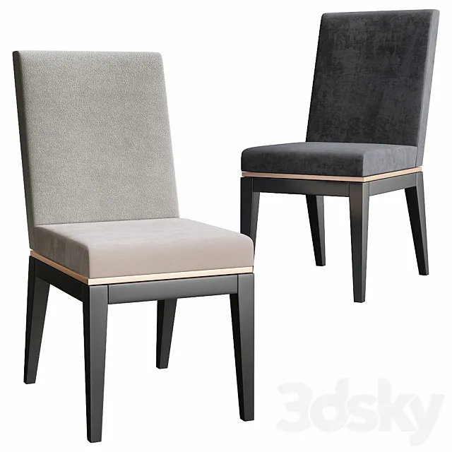 Bahru Dining Chair Frato Interiors 3DS Max Model