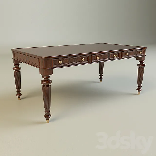 Baker 20-855-1 RegencyDesk 3DS Max Model