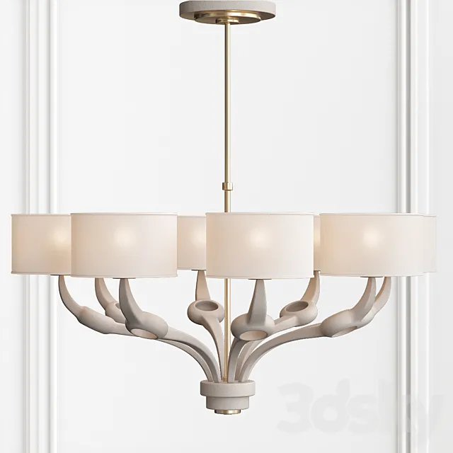 Baker Anneau Chandelier 3ds Max
