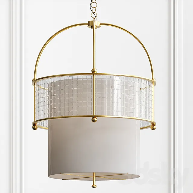 Baker Bracelet Chandelier 3ds Max