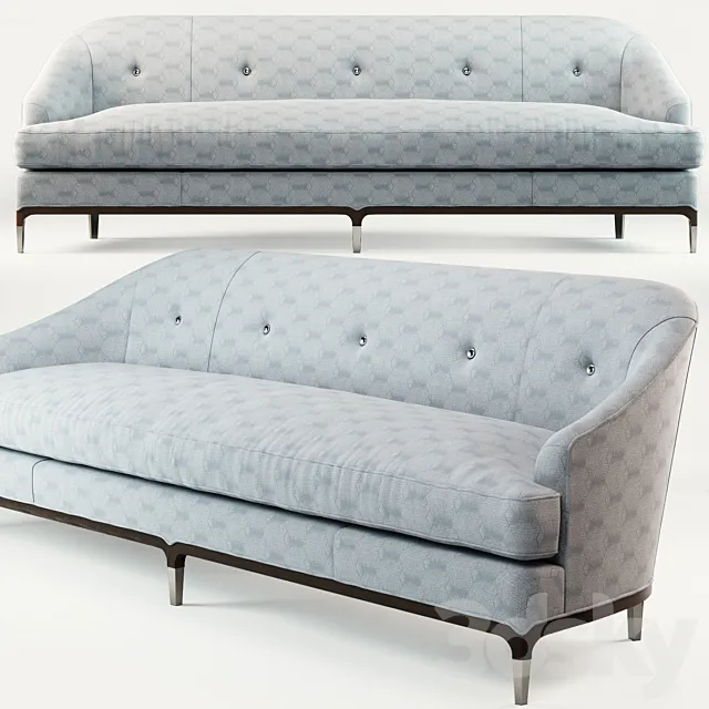 Baker Carnelian Sofa 3DSMax File