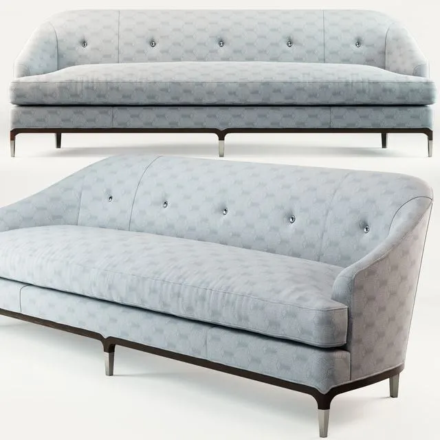 Baker Carnelian Sofa 3dsMax Model