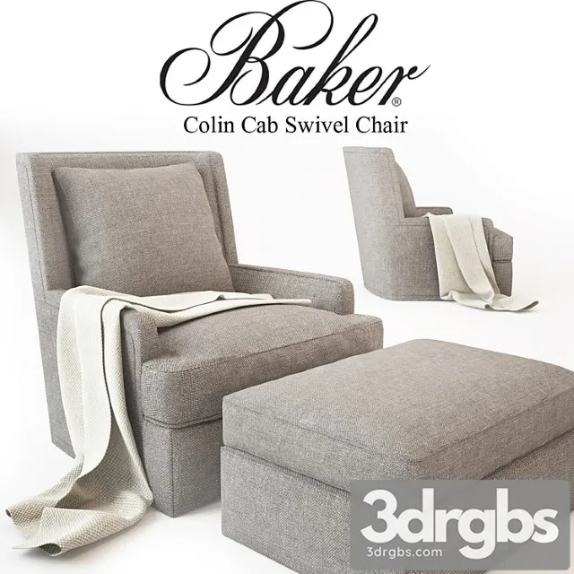 Baker Colin Cab Swivel Chair No 6712c Sw 3dsmax Download