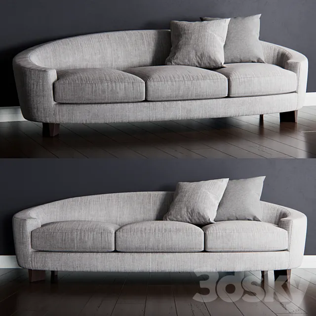 Baker ELLIPSE SOFA 3ds Max