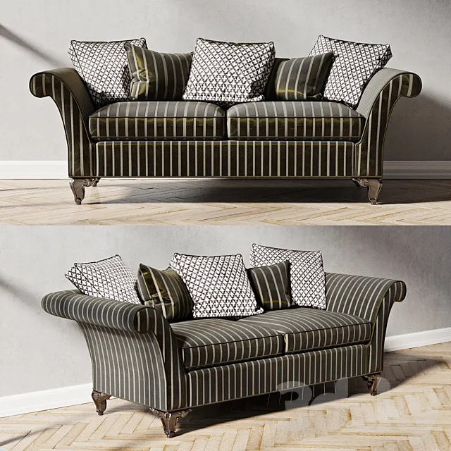 Baker George IV Sofa 3ds Max