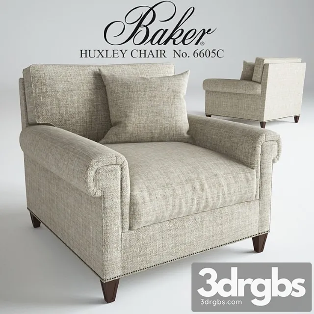 Baker Huxley Chair No 6605c 3dsmax Download