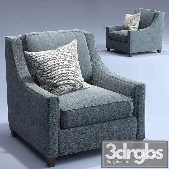 Baker Malory Armchair 3dsmax Download