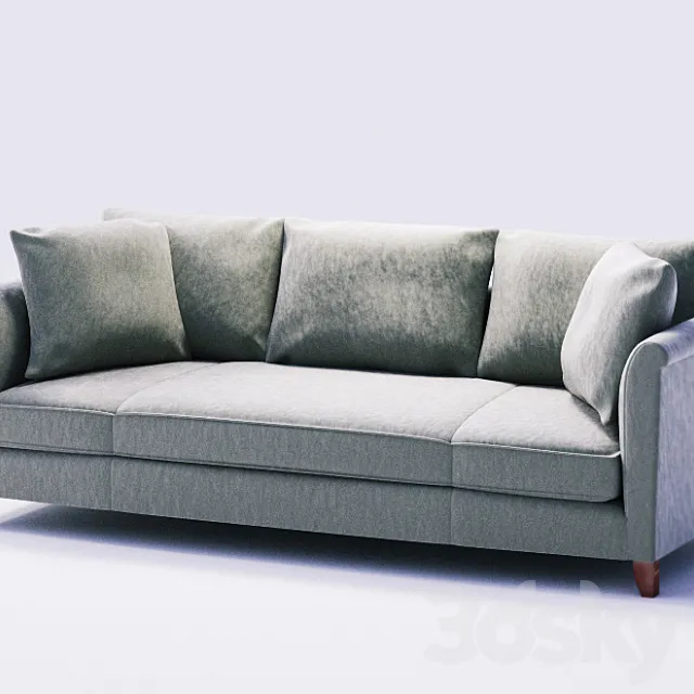 BAKER MEDIDA SOFA No. 6112S 3DS Max Model