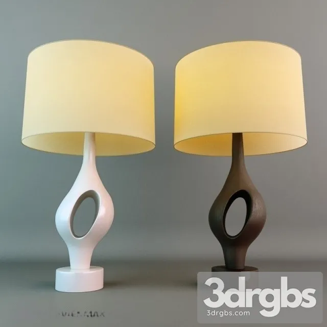 Baker Pagani Anneau Table Lamp 3dsmax Download