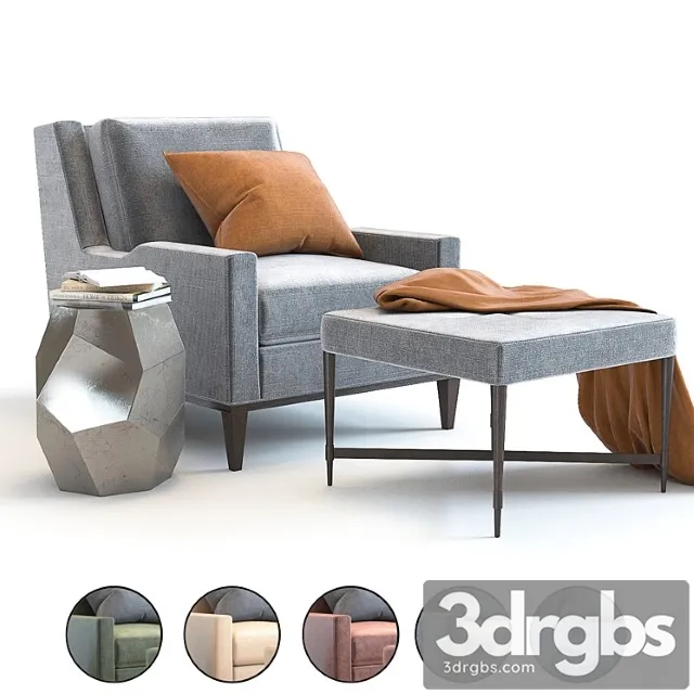 Baker presido lounge chair