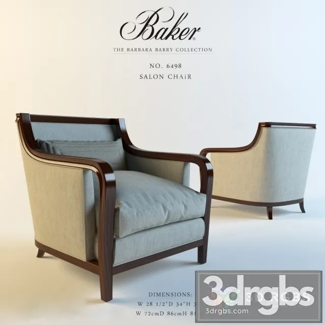 Baker Salon Chair 3dsmax Download