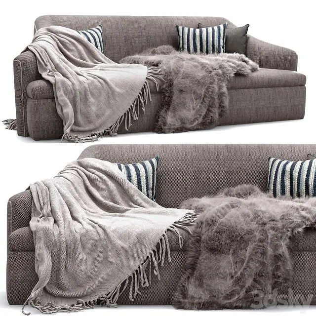 Baker Skylar Sofa No Bau3304 s 3dsMax Model