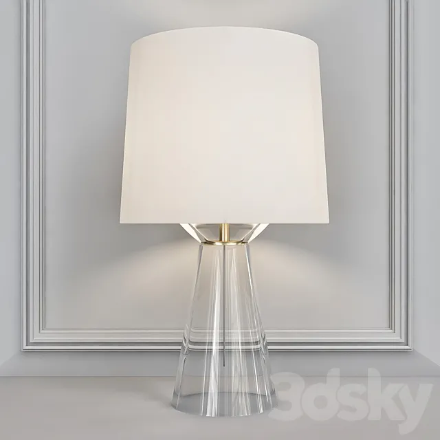 Baker Waistline Table Lamp – Short 3DS Max Model