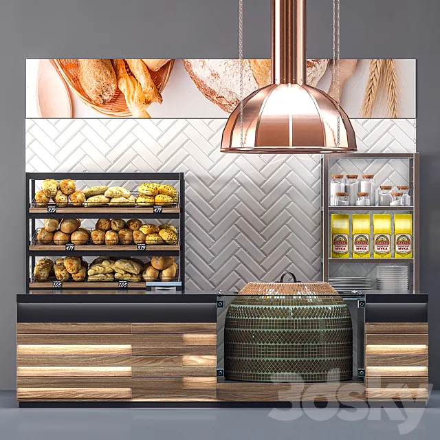 Bakery 3DS Max Model