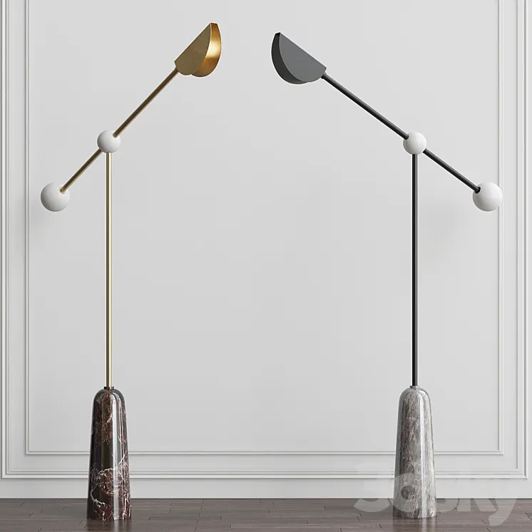 BALANCE – FLOOR LAMP 3DS Max