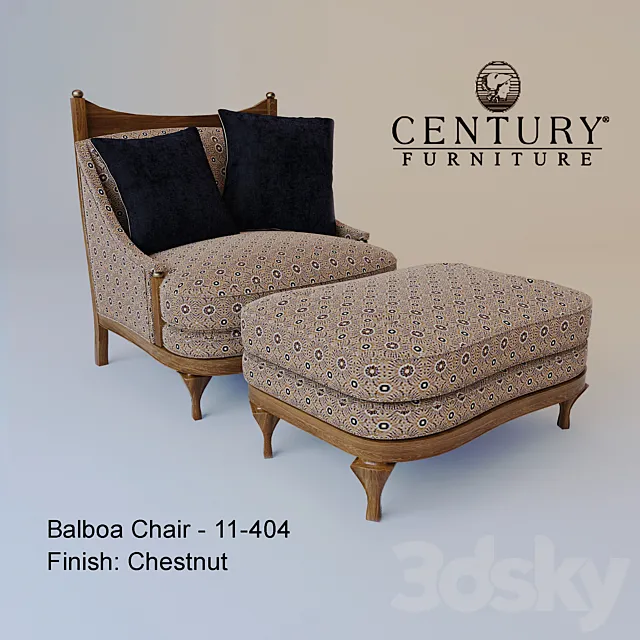 Balboa Chair 3DS Max Model