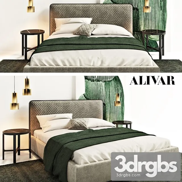 Bali bed by alivar 2 3dsmax Download