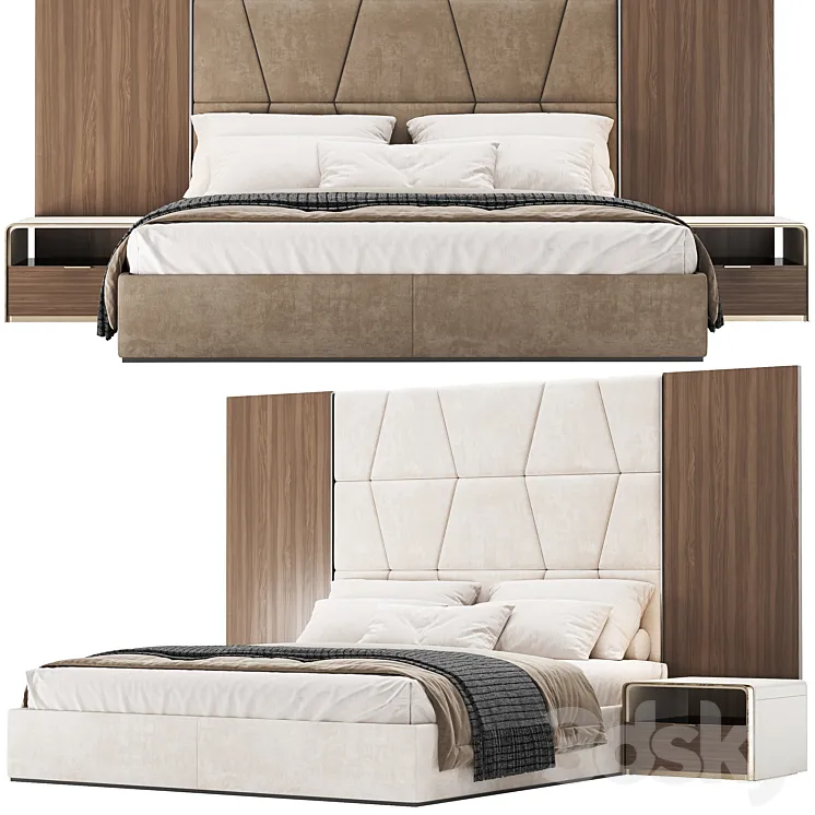 BALI BED EVANYROUSE 3DS Max Model