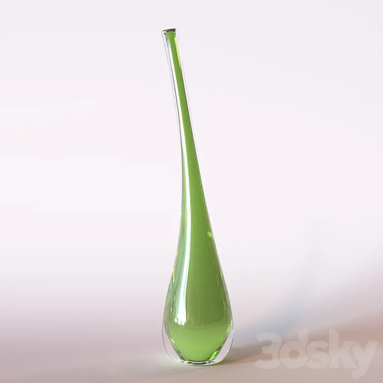 Bali Green Vase 20 ' 3DS Max