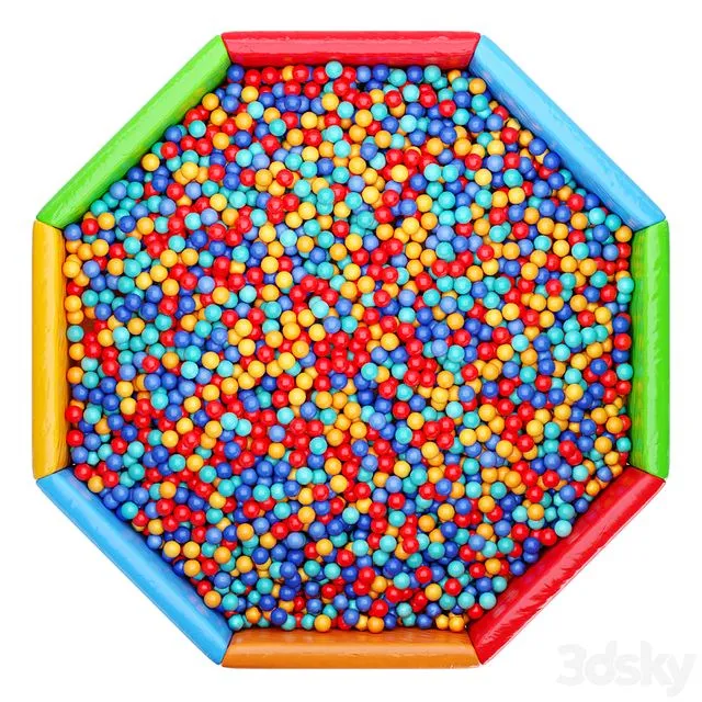 Ball pool 3dsMax Model