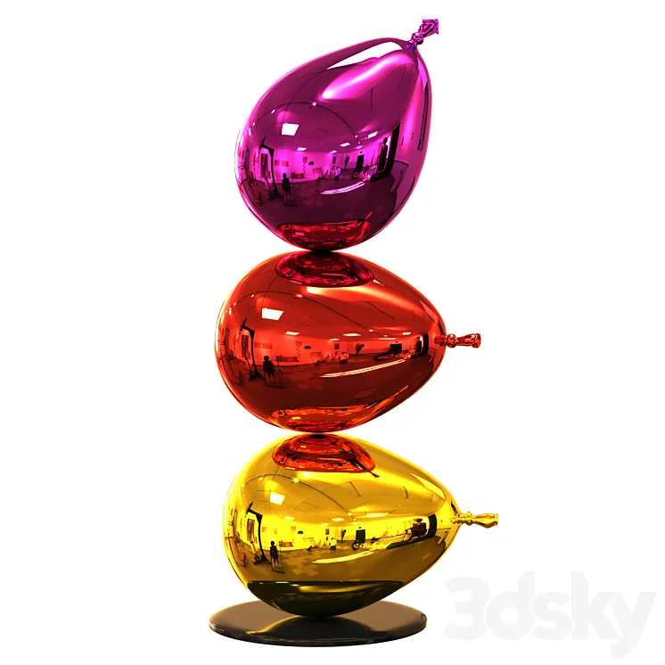 Ballons de Foire by Philippe Berry 3DS Max
