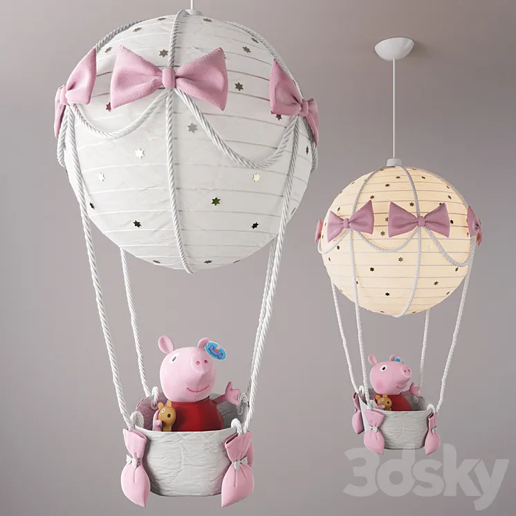 Balloon-balloon ComfortBaby 3DS Max