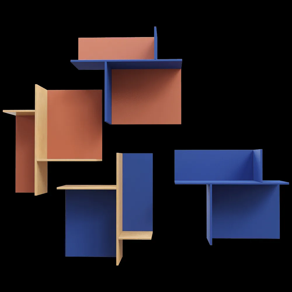 Balma – Hanging shelf Crox 3ds Max