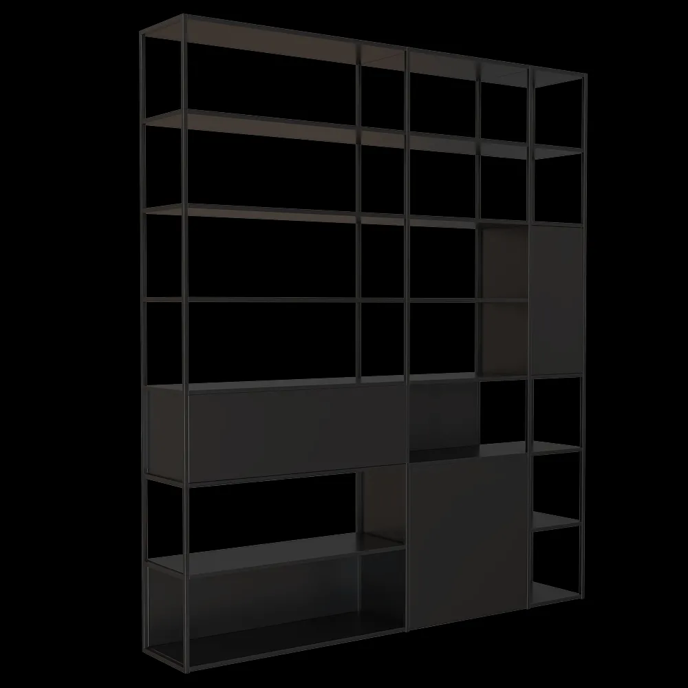 Balma – Shelving system Stepps 3ds Max