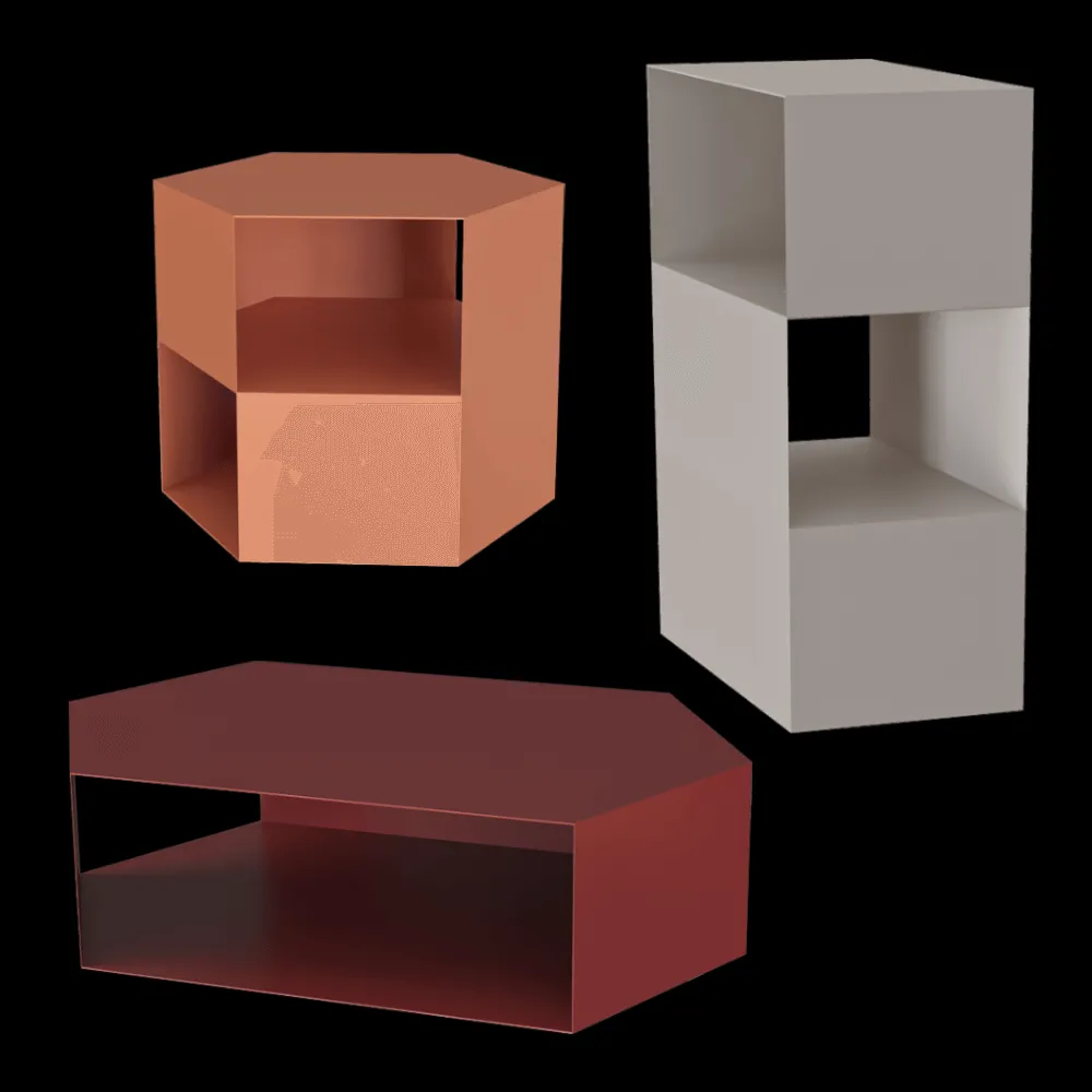 Balma – Side table Lumo 3ds Max