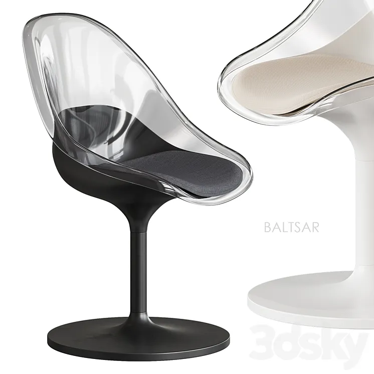 BALTSAR chair Ikea 3DS Max Model