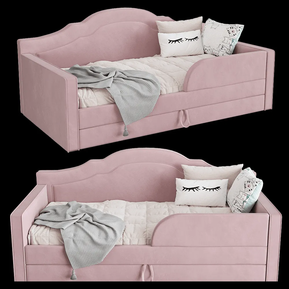 Bambini furniture – Bed 3 3ds Max