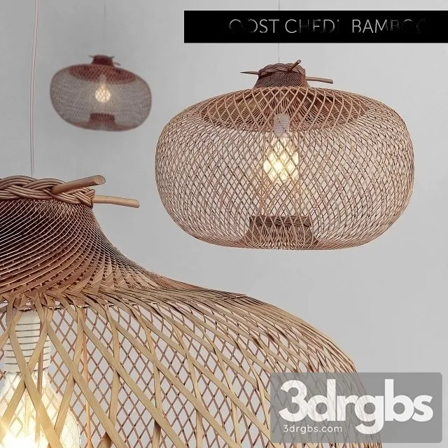 Bamboo Ceiling Lamp 3dsmax Download