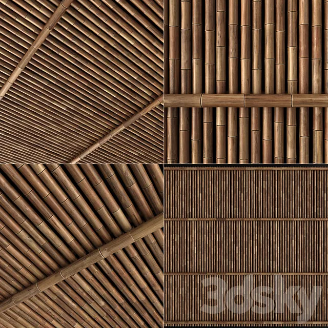 Bamboo decor n22 3DS Max Model