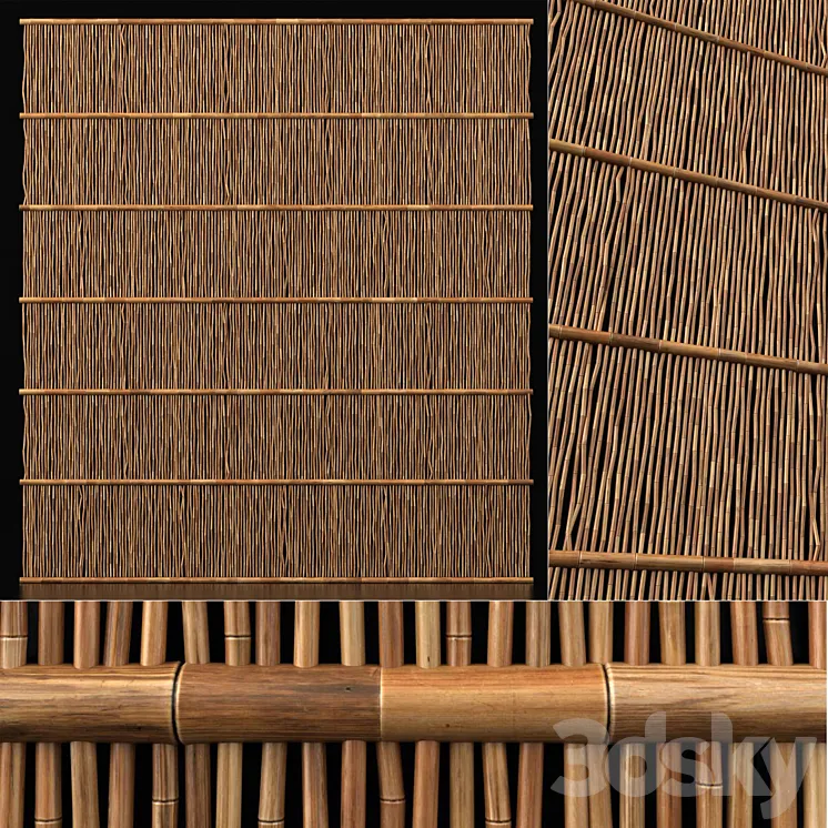Bamboo decor n23 3DS Max Model