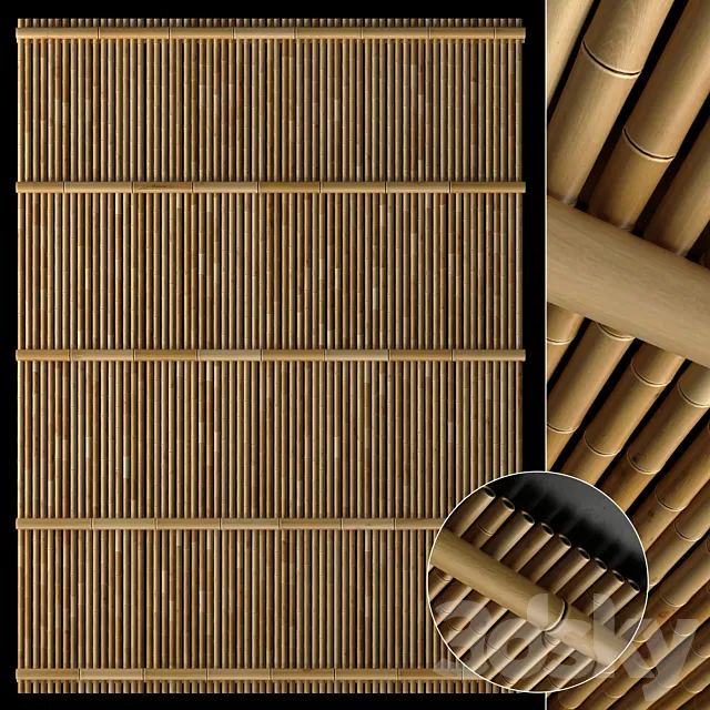 Bamboo decor n7 3ds Max