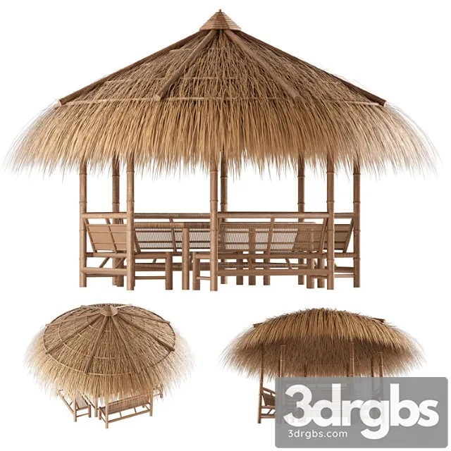 Bamboo Gazebo 3dsmax Download