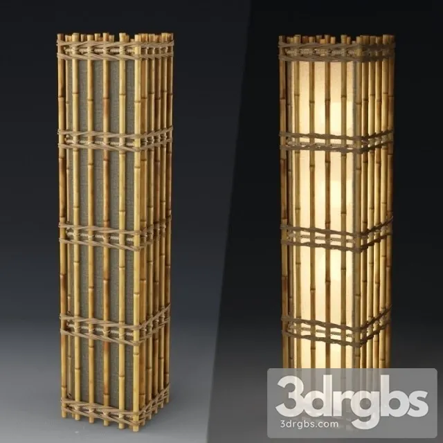 Bamboo Lamp 3dsmax Download