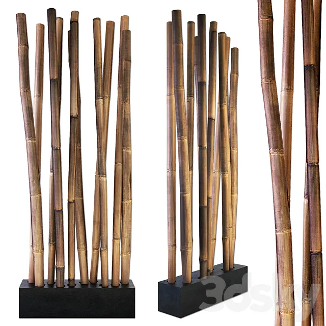 Bamboo stick decor 3DS Max Model