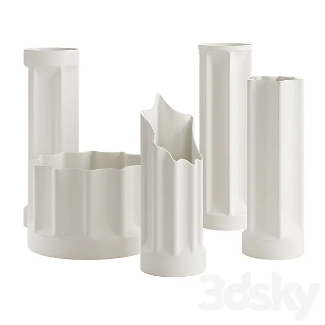 Bamby vases by Daneze Milano 3ds Max