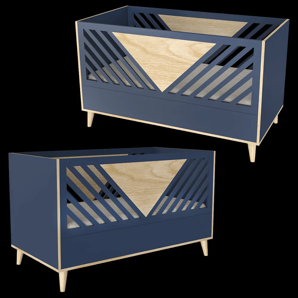 Bami – Baby bed Tutu T7 3ds Max