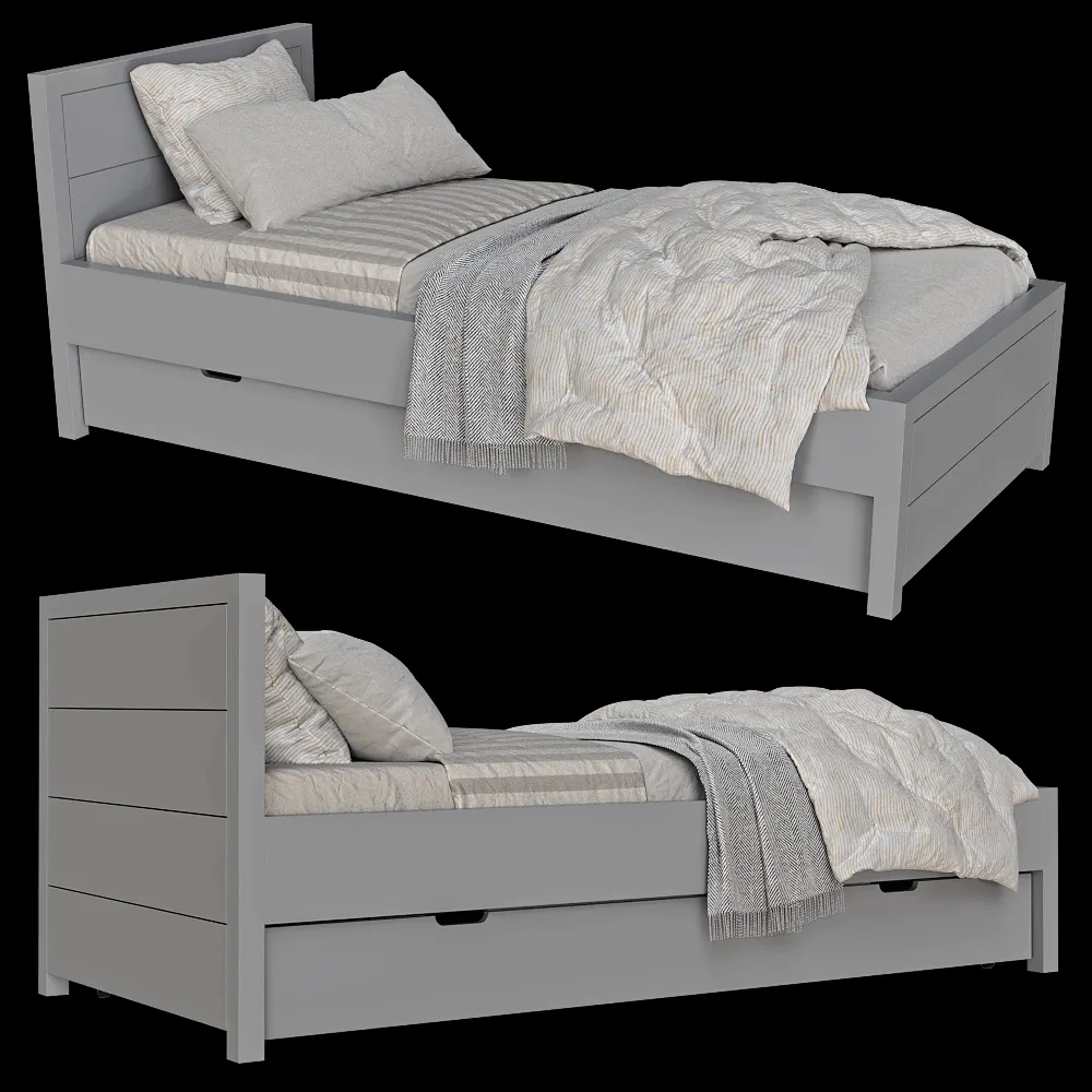 Bami – Bed S8 SIMONE 3ds Max