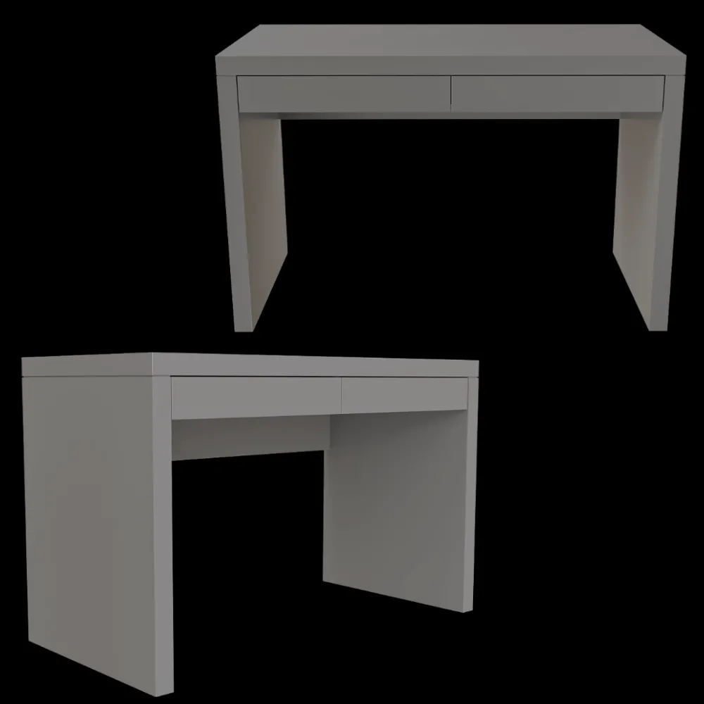 Bami – Desk SIMONE S9 3ds Max